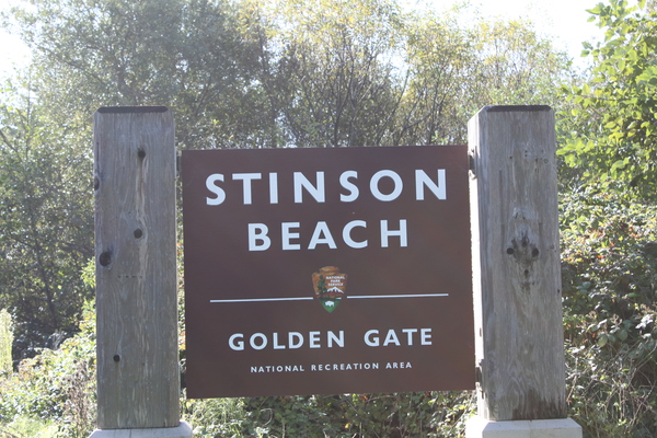 Stinson Beach sign